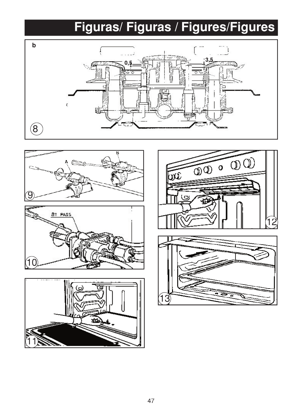 Figuras/ figuras / figures/figures | Fagor 3CF-950SXBUT User Manual | Page 47 / 48