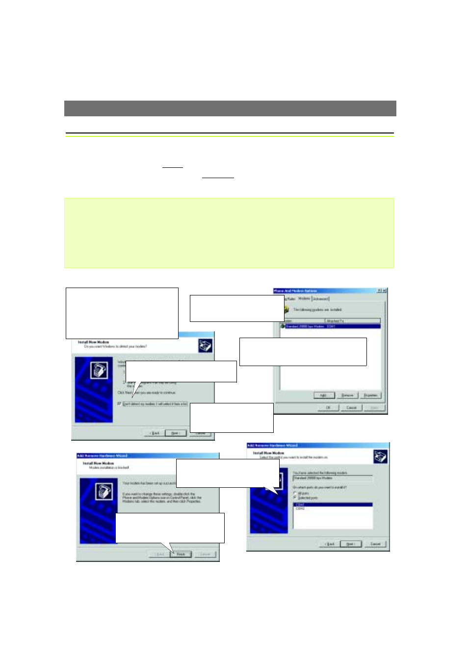 Installing via the null modem cable | Axis Communications 2401 User Manual | Page 11 / 87