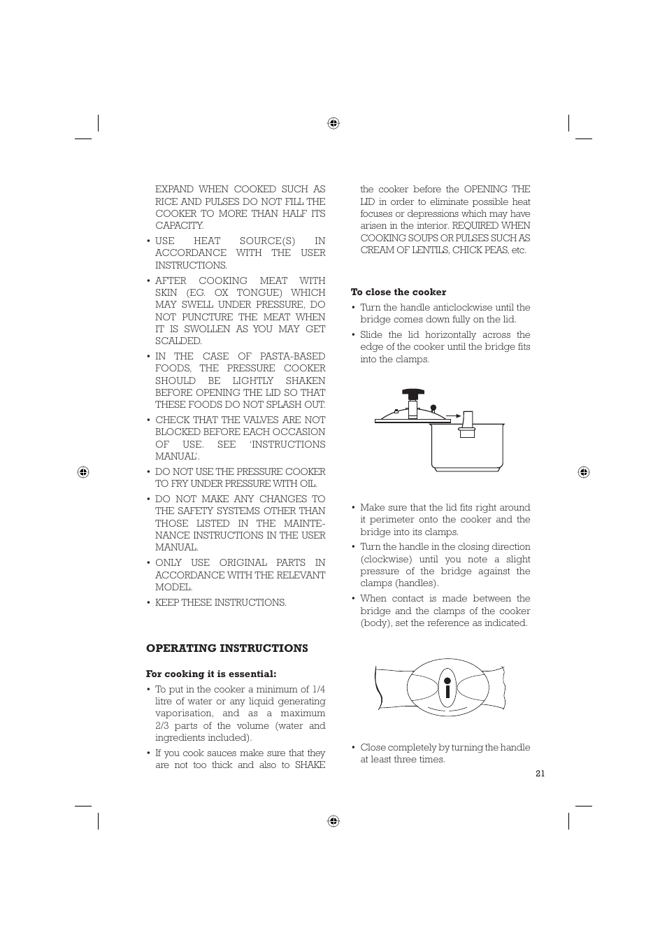 Fagor LÍNEA CLASSIC. GAMAS: 4, 6, 8 ,10 User Manual | Page 23 / 26