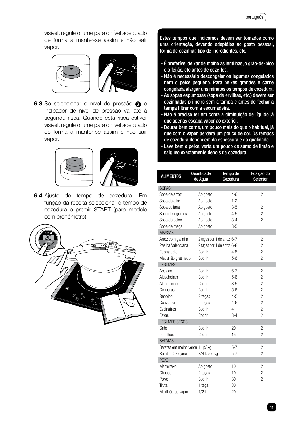 Fagor CHEF XTRA User Manual | Page 11 / 88