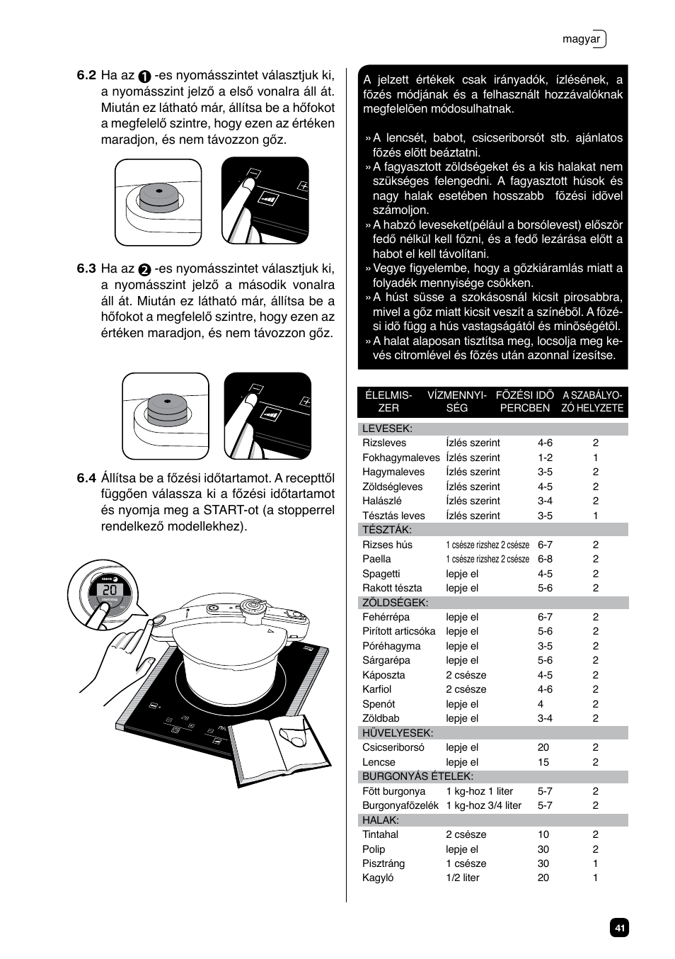 Fagor CHEF XTRA User Manual | Page 41 / 88