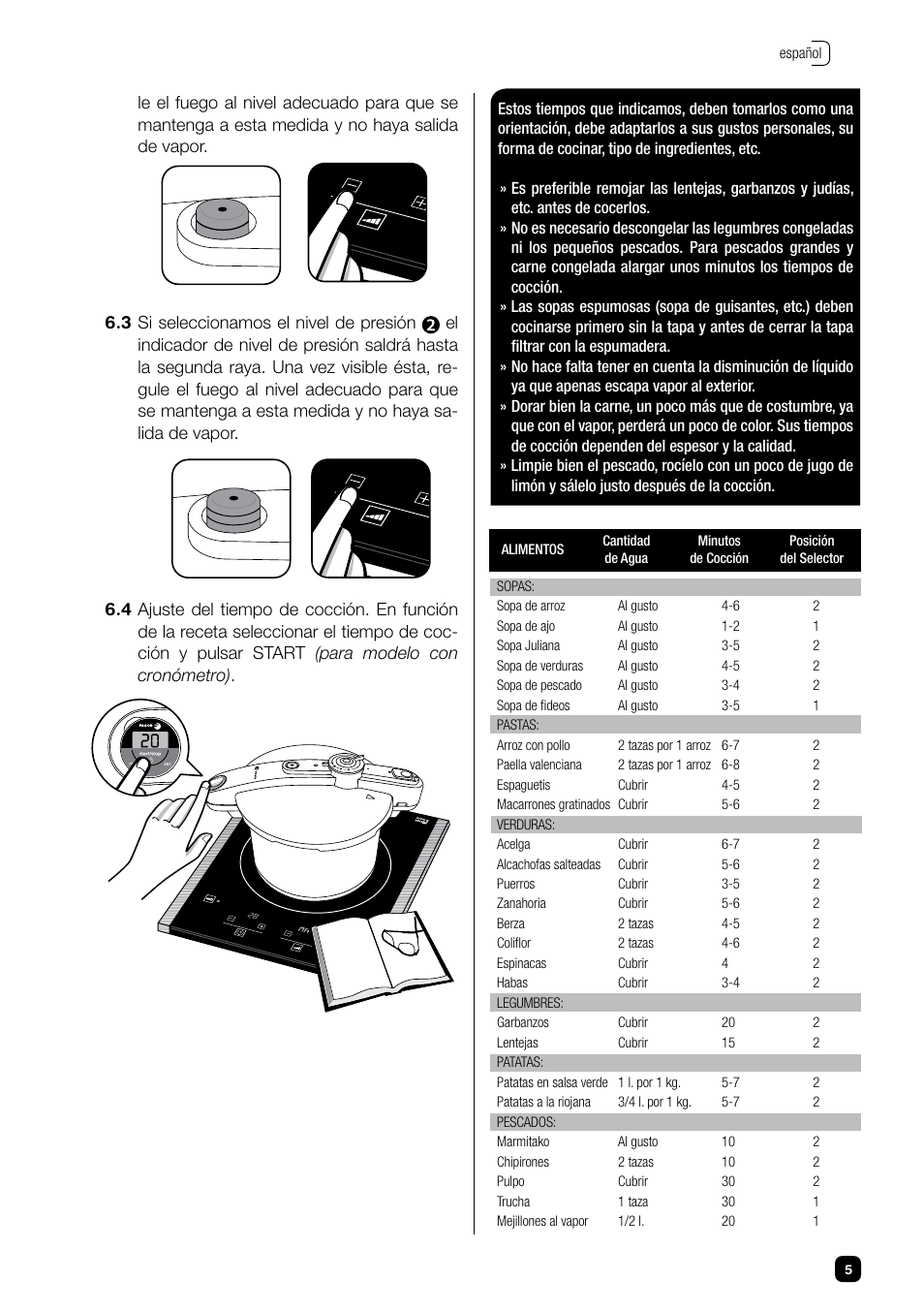 Fagor CHEF XTRA User Manual | Page 5 / 88