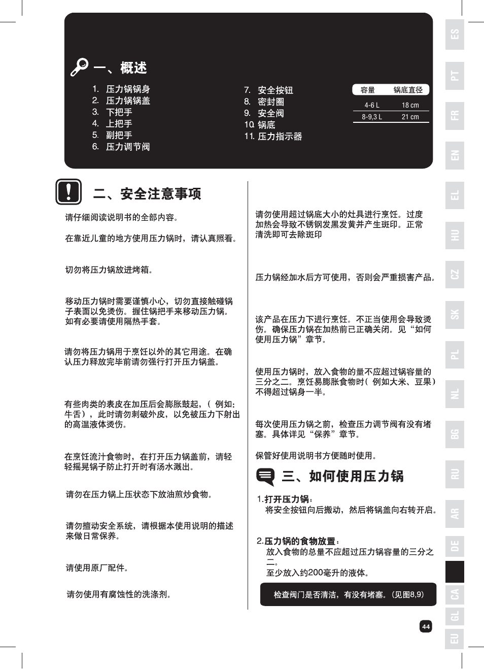Fagor XPRESS-RED-6 User Manual | Page 45 / 58