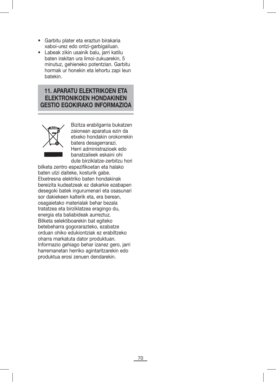 Fagor MO-23DG User Manual | Page 71 / 71