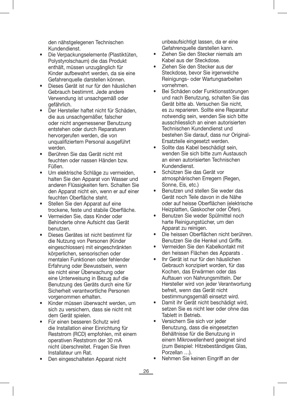 Fagor MO-25DGM User Manual | Page 27 / 90