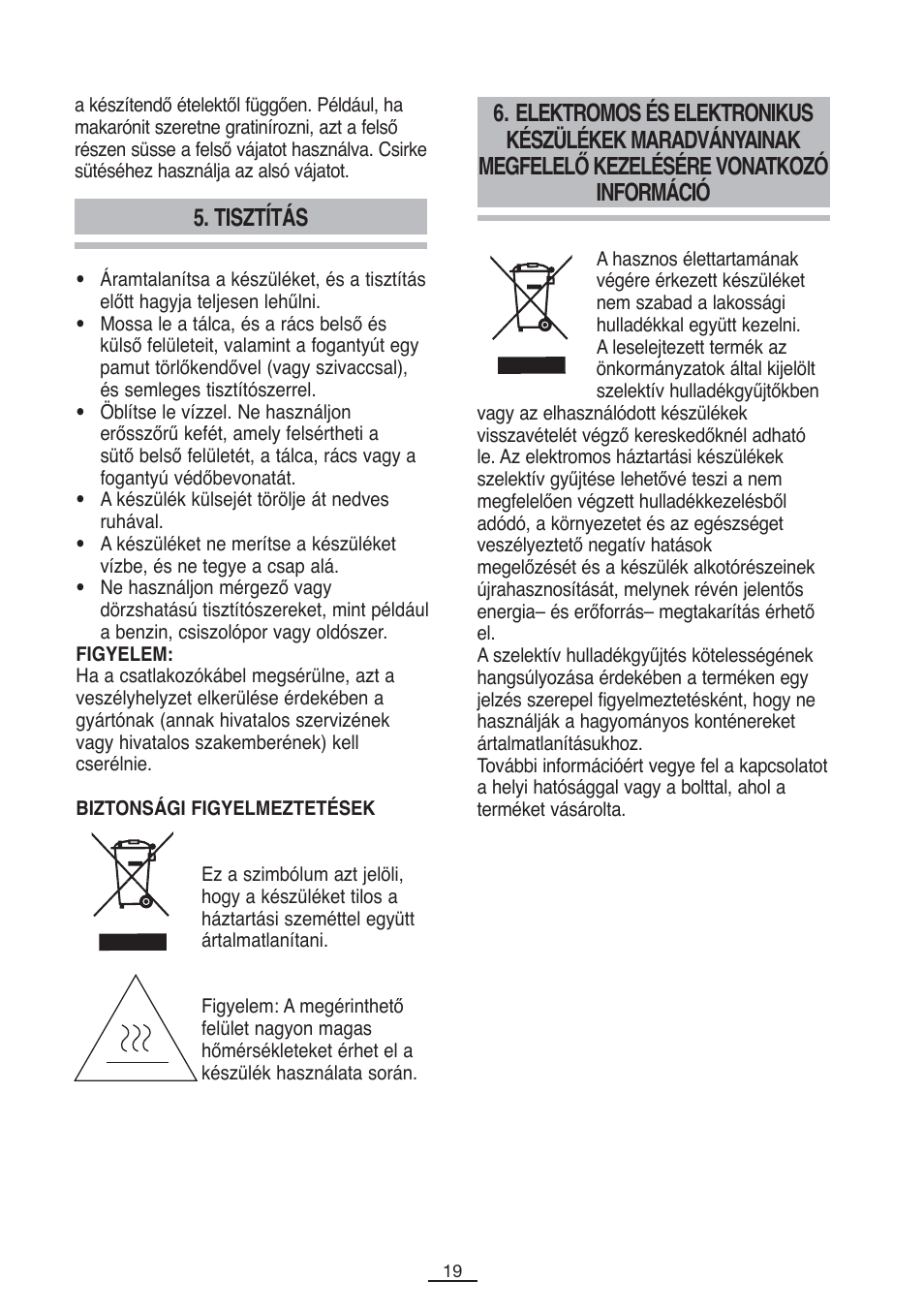 Fagor MH-21N User Manual | Page 20 / 41