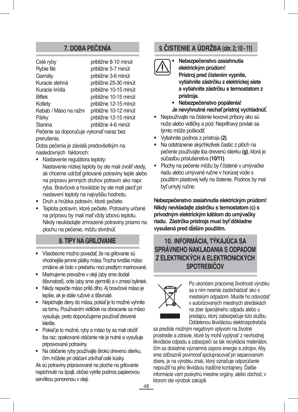 Fagor BBC-842N User Manual | Page 50 / 70