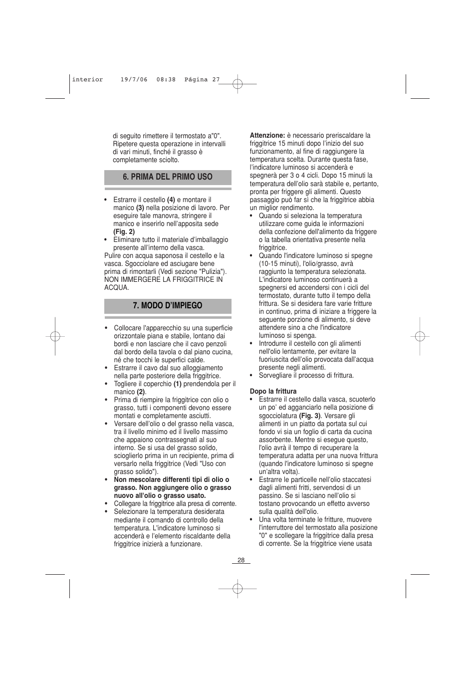 Fagor F-110 User Manual | Page 29 / 66