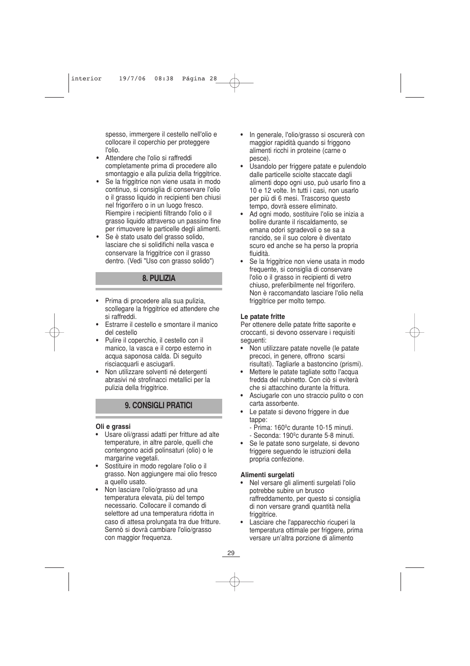 Fagor F-110 User Manual | Page 30 / 66