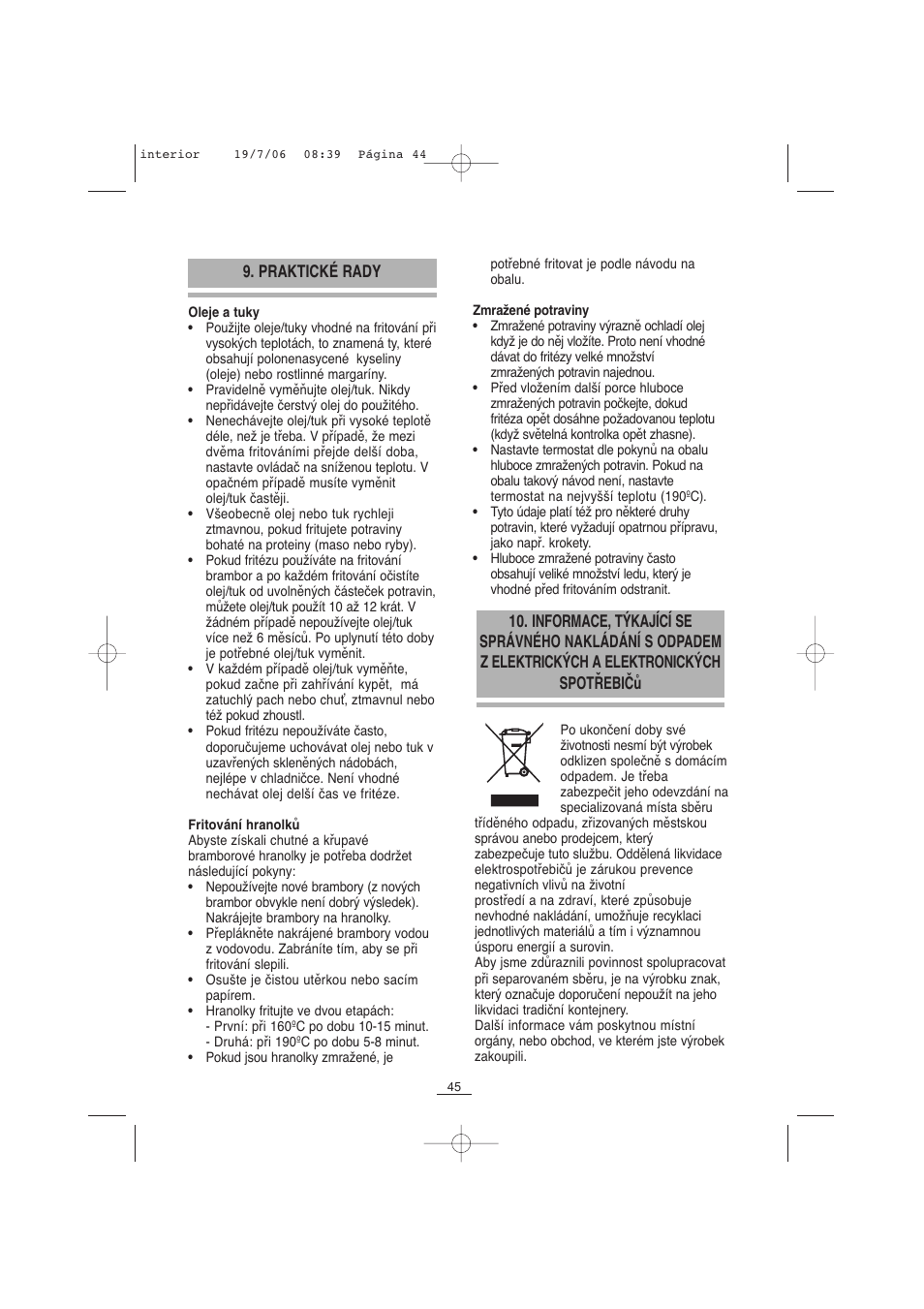 Fagor F-110 User Manual | Page 46 / 66