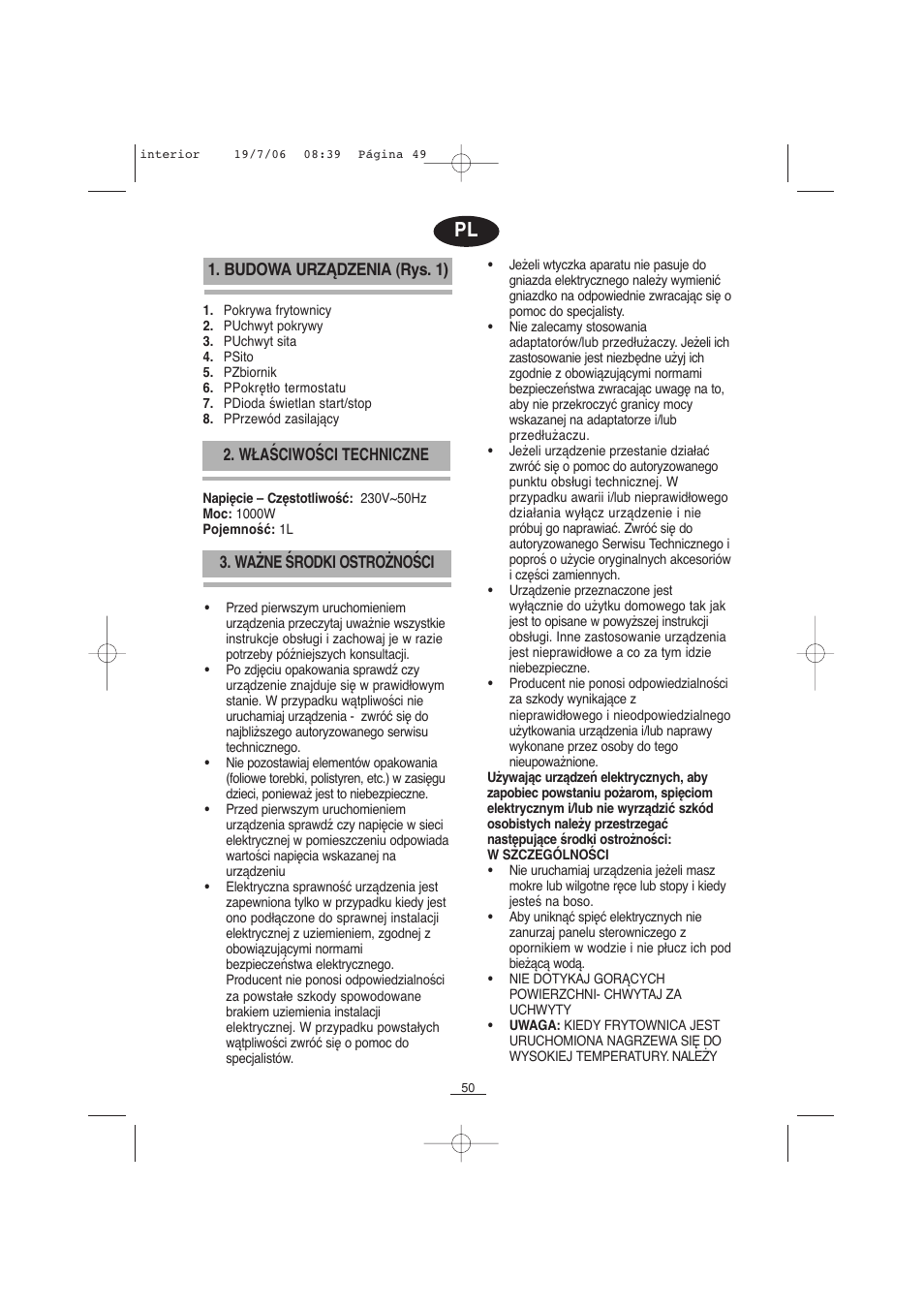 Fagor F-110 User Manual | Page 51 / 66