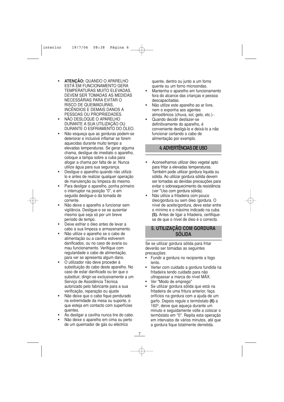 Fagor F-110 User Manual | Page 8 / 66