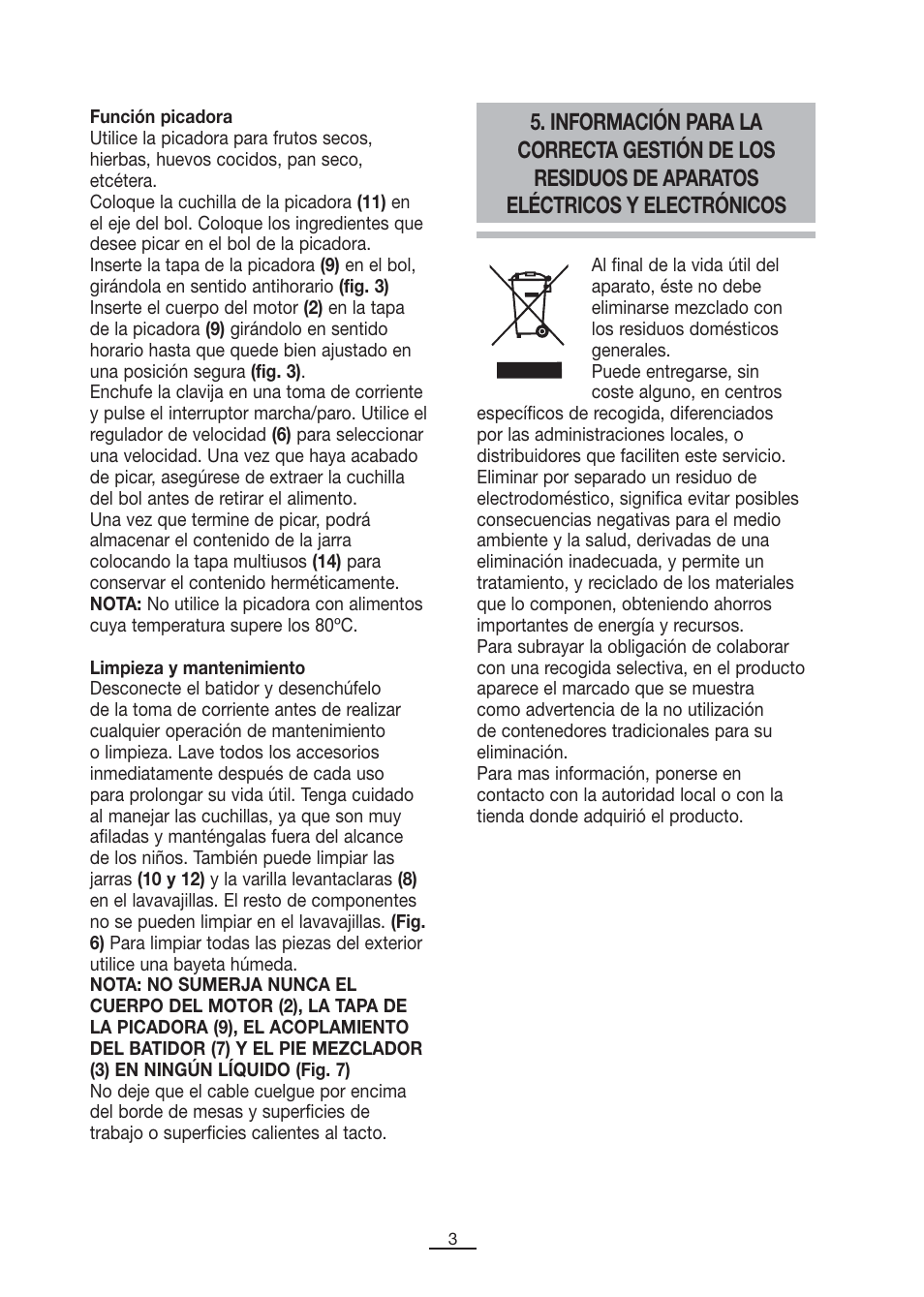 Fagor B-850A User Manual | Page 4 / 49