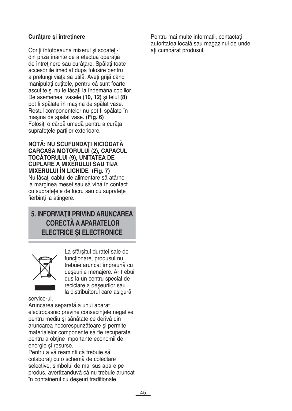 Fagor B-850A User Manual | Page 46 / 49