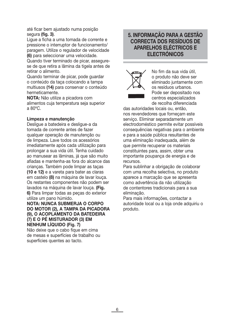 Fagor B-850A User Manual | Page 7 / 49