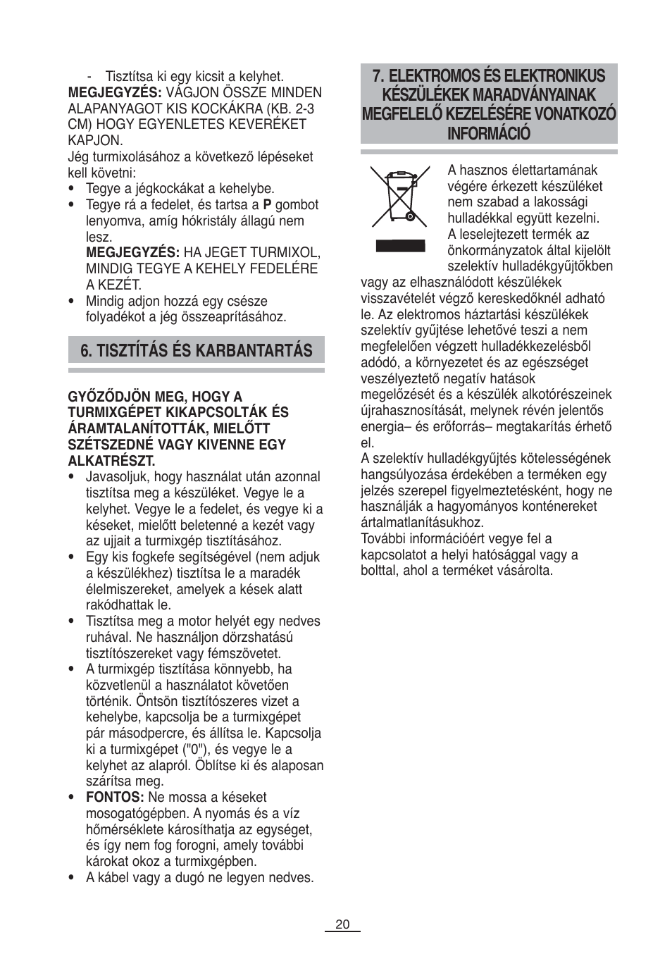 Fagor BV-850 User Manual | Page 21 / 50