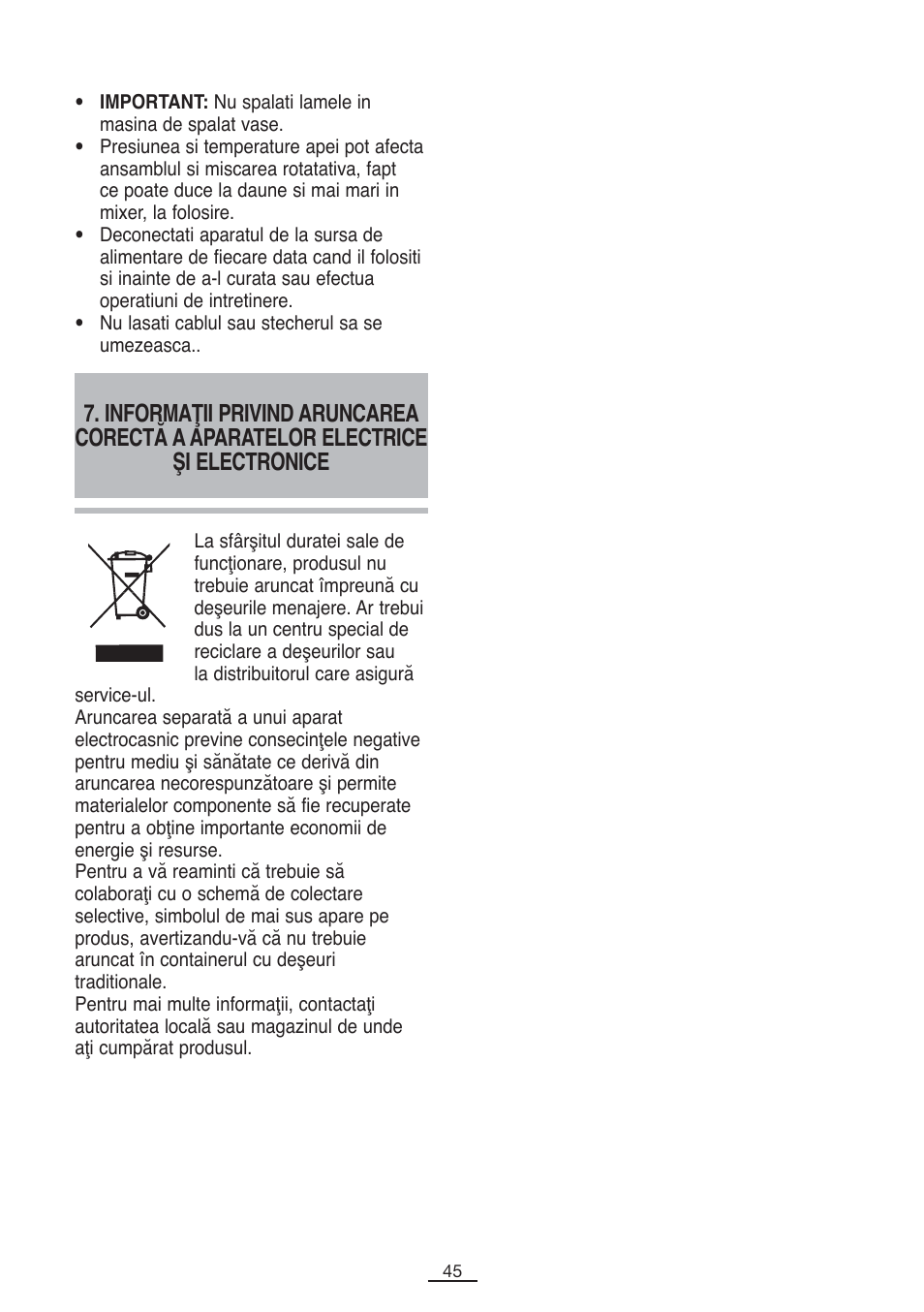 Fagor BV-850 User Manual | Page 46 / 50