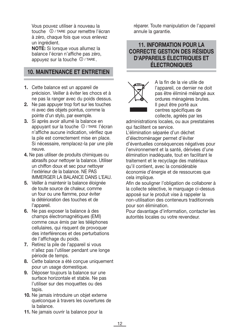 Fagor BC-275 User Manual | Page 13 / 41