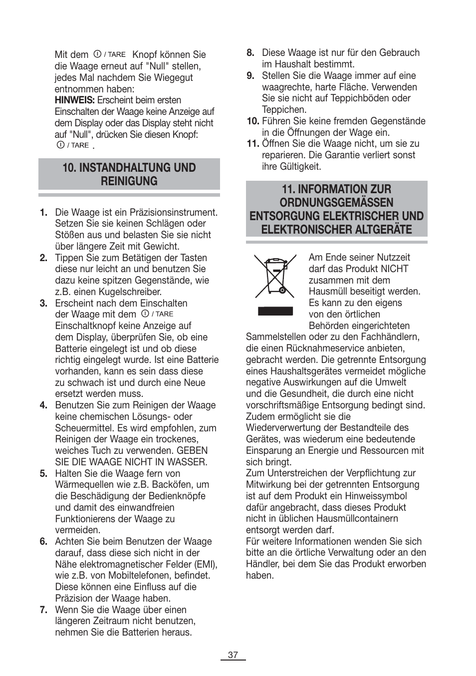 Fagor BC-275 User Manual | Page 38 / 41