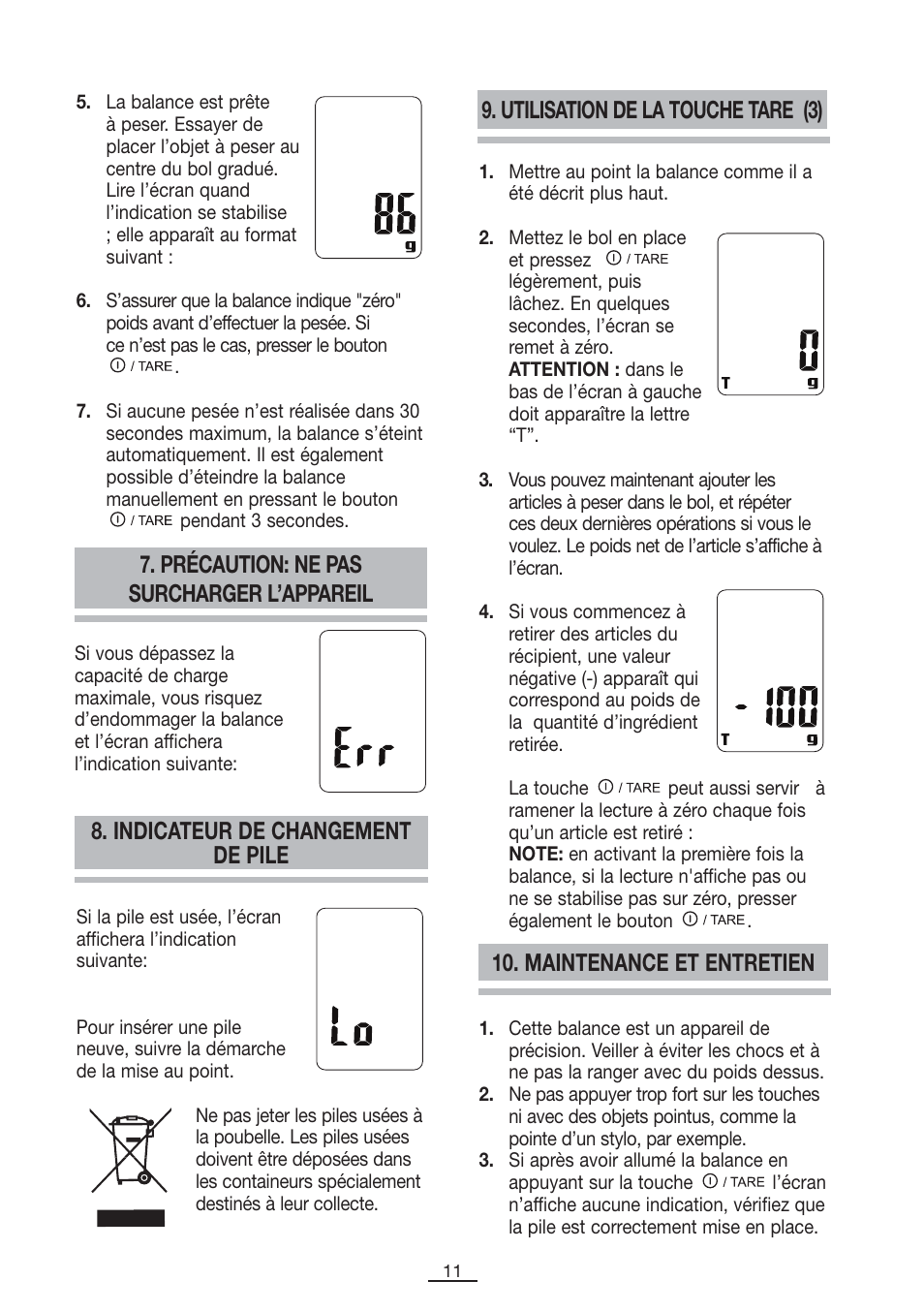 Fagor BC-550 User Manual | Page 12 / 44