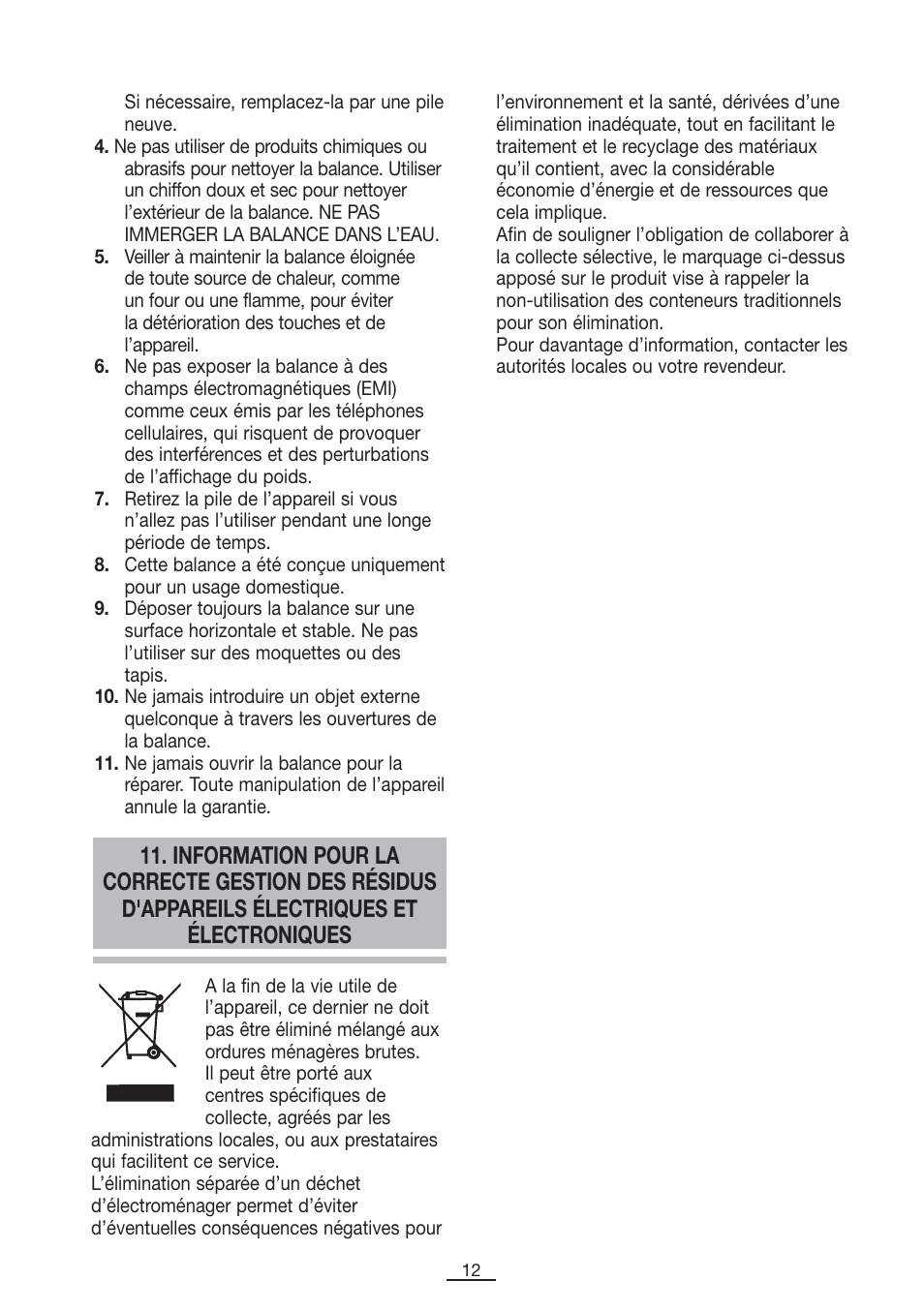 Fagor BC-550 User Manual | Page 13 / 44