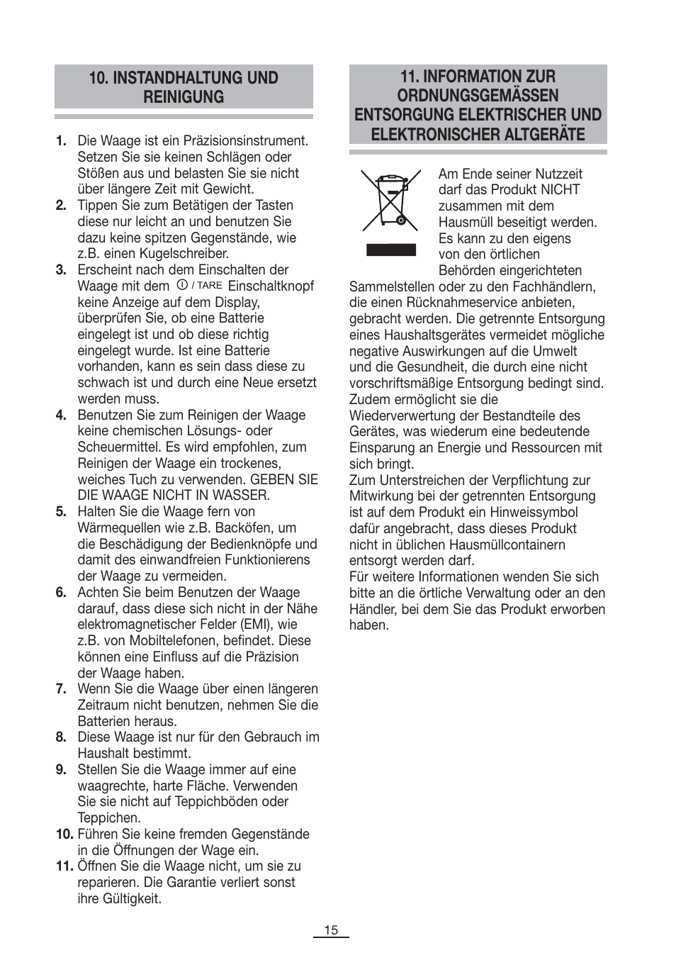 Fagor BC-550 User Manual | Page 16 / 44
