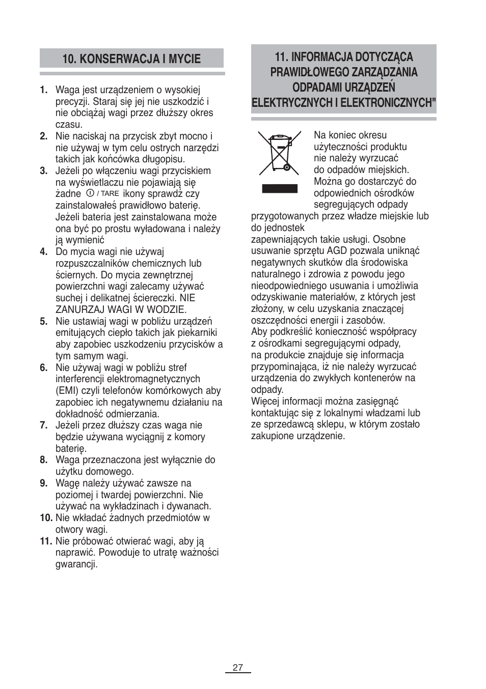 Fagor BC-550 User Manual | Page 28 / 44