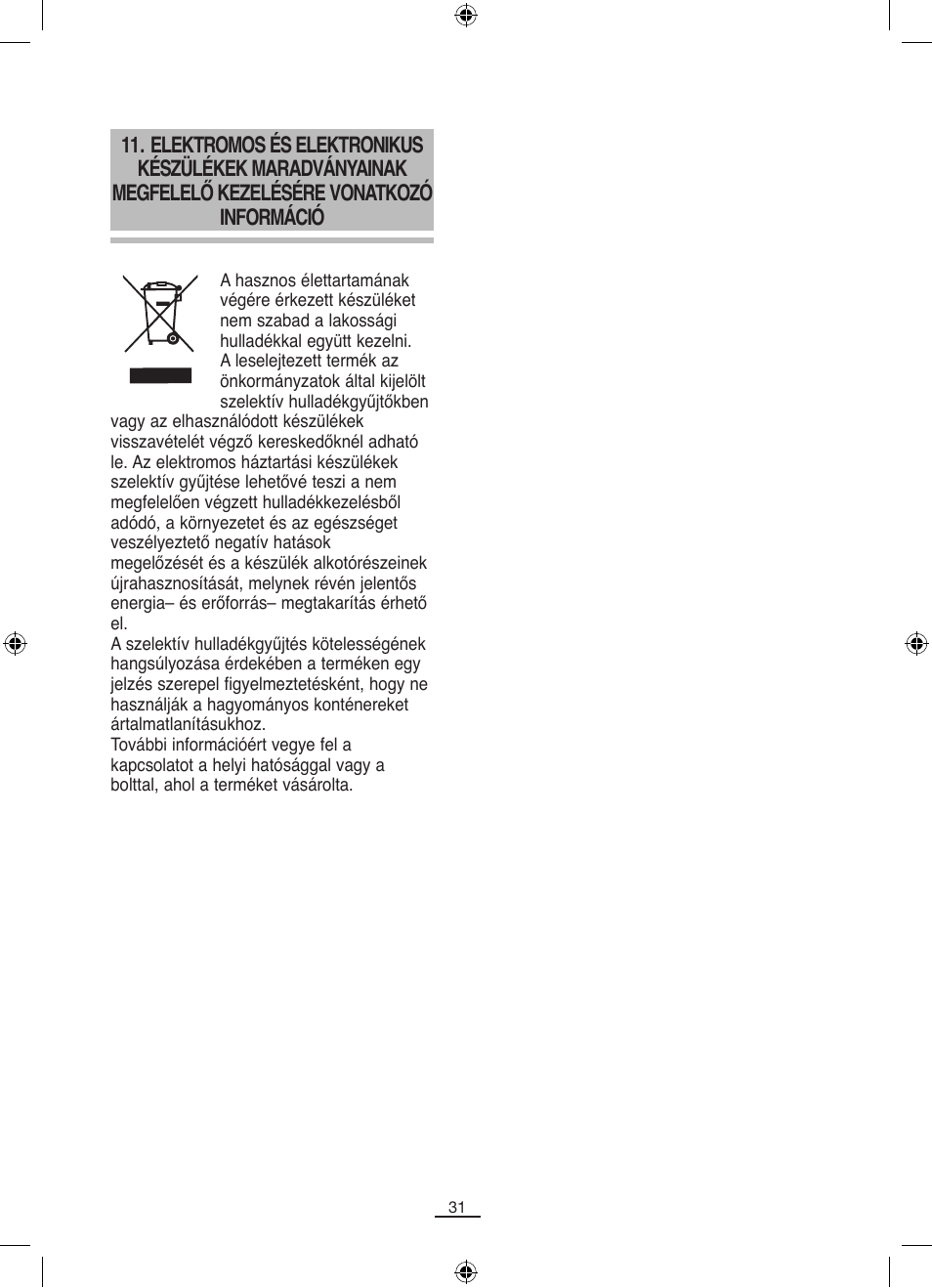 Fagor CR-14 User Manual | Page 32 / 50