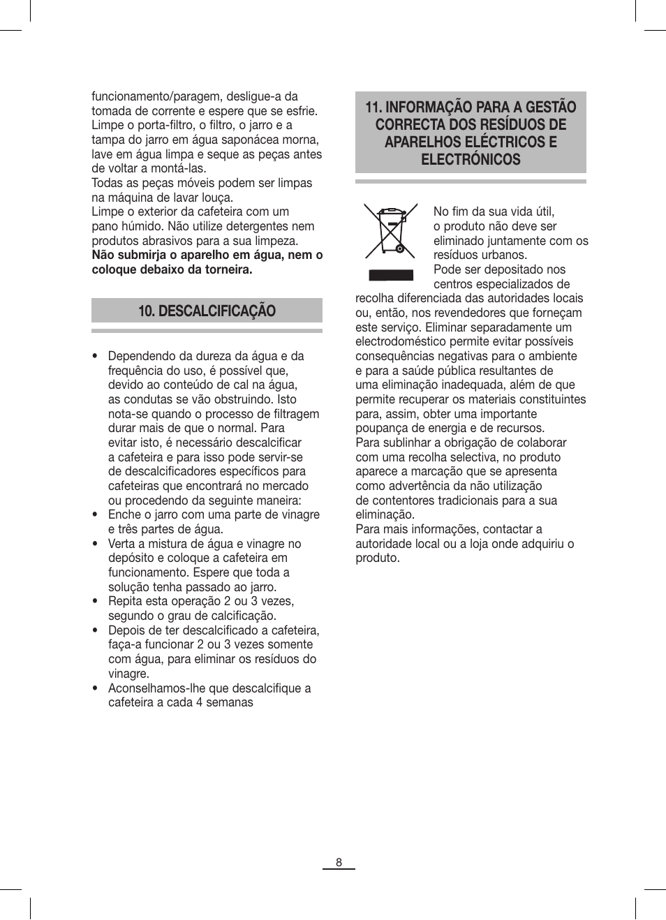 Fagor CG-306 User Manual | Page 9 / 62