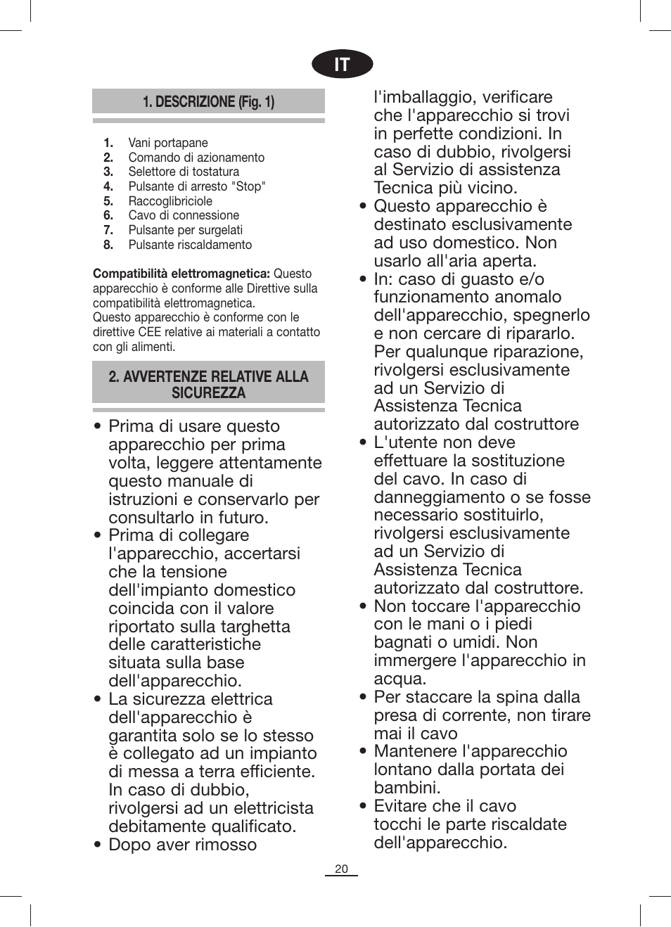 Fagor TTE-300 User Manual | Page 21 / 54