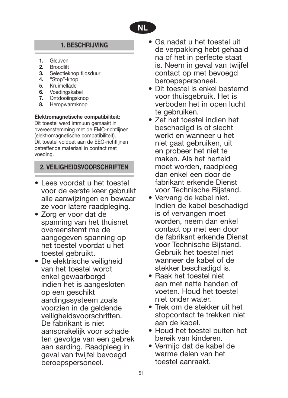 Fagor TTE-300 User Manual | Page 52 / 54