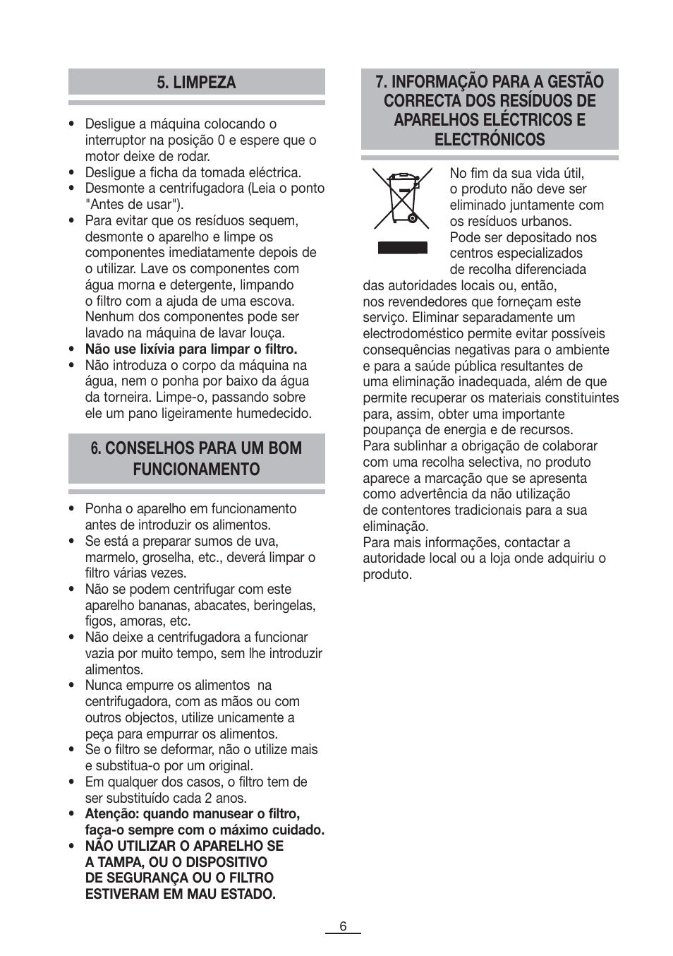 Fagor LC-500 User Manual | Page 7 / 41