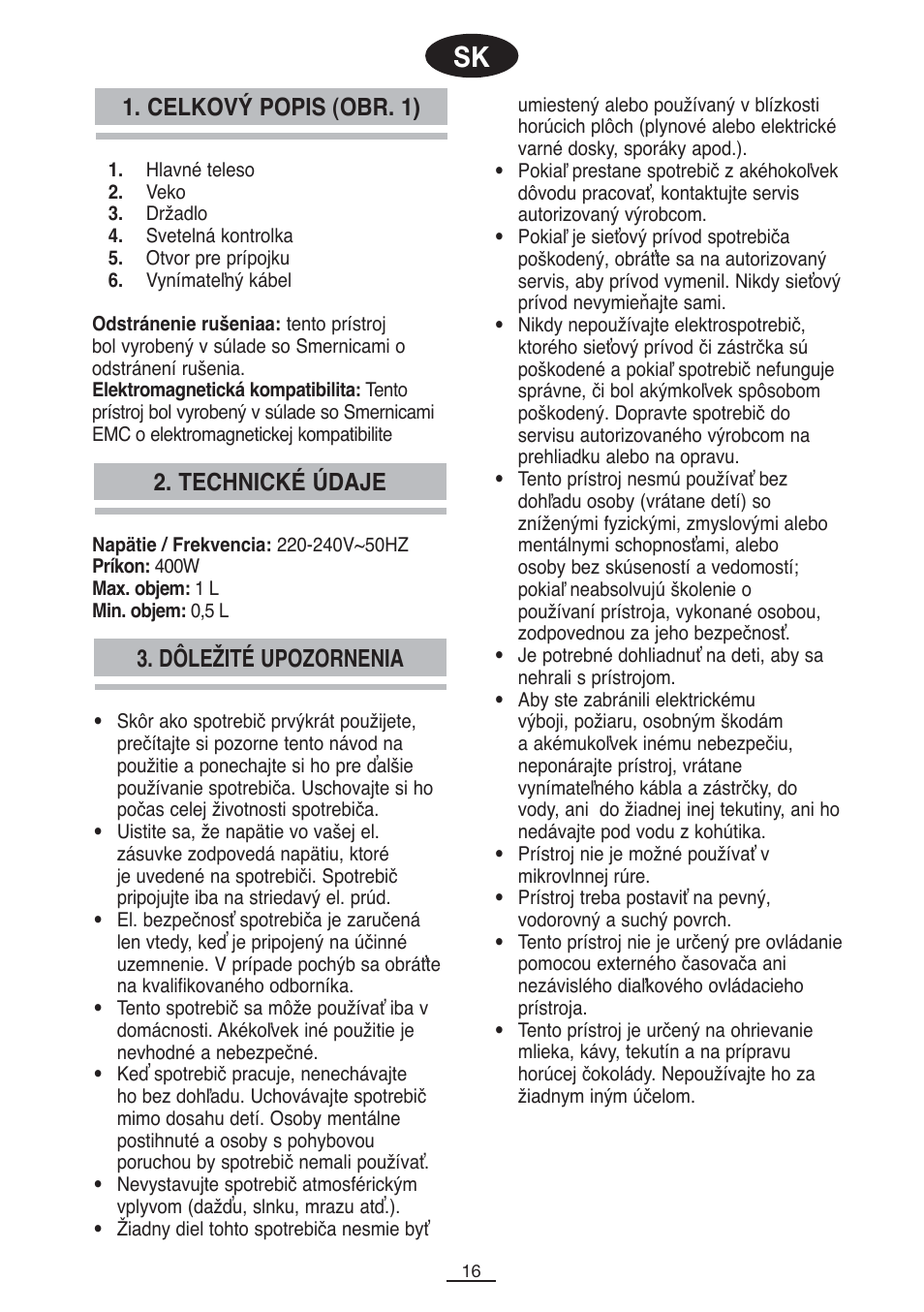 Fagor CL-1000 User Manual | Page 17 / 32
