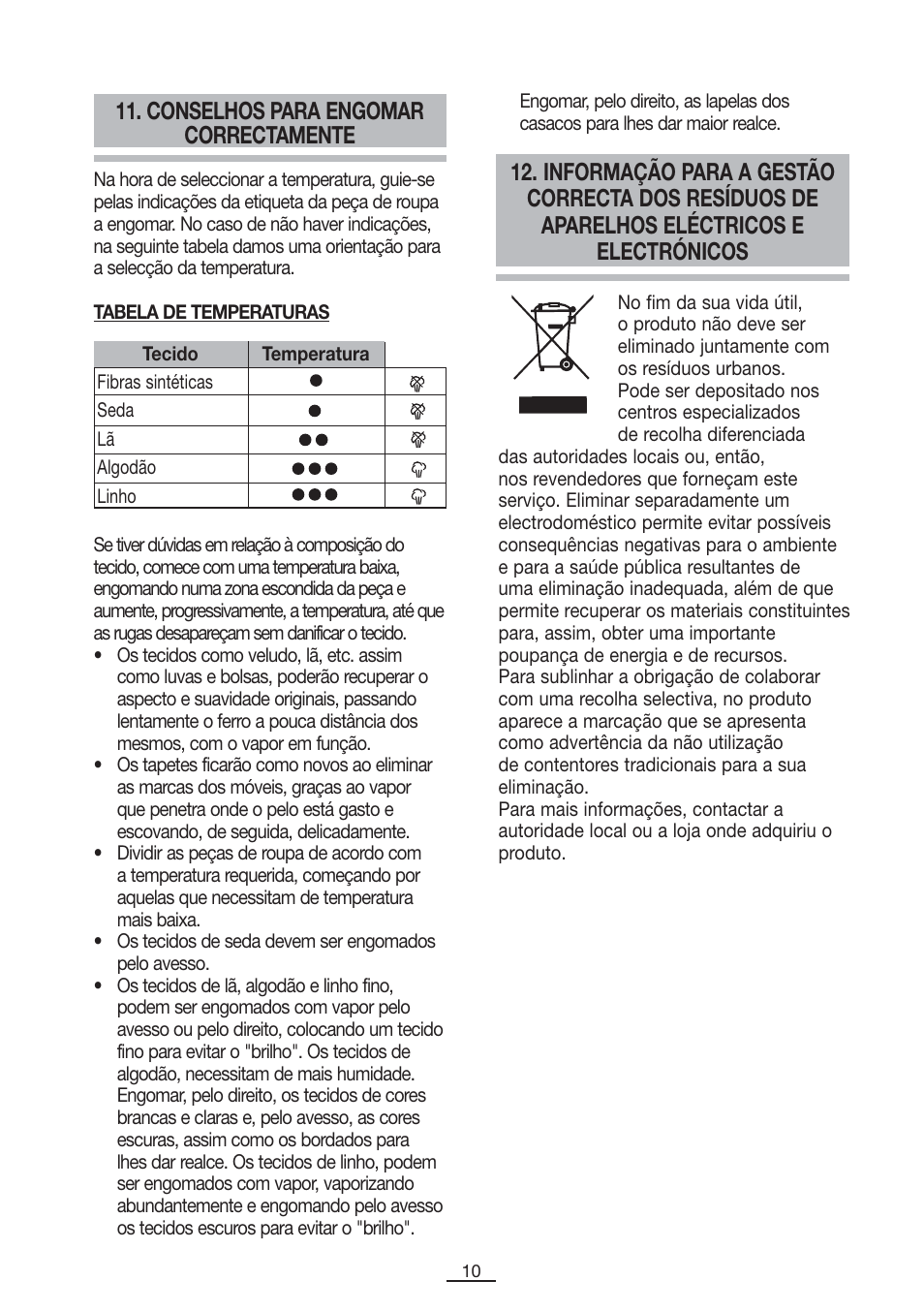 Fagor PL-2700 User Manual | Page 11 / 73