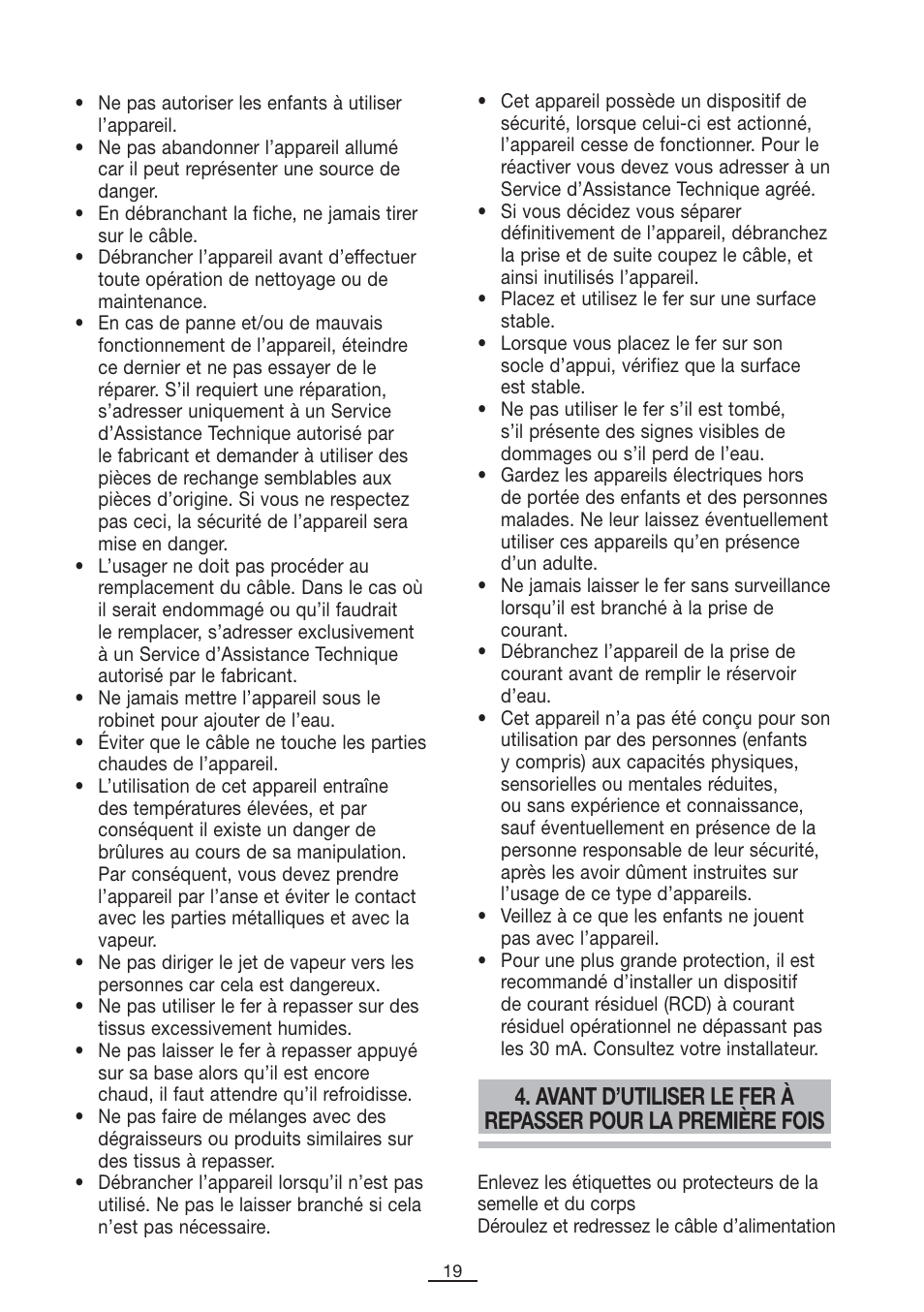 Fagor PL-2600 User Manual | Page 20 / 76