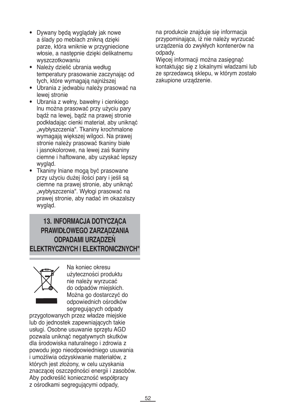 Fagor PL-2600 User Manual | Page 53 / 76