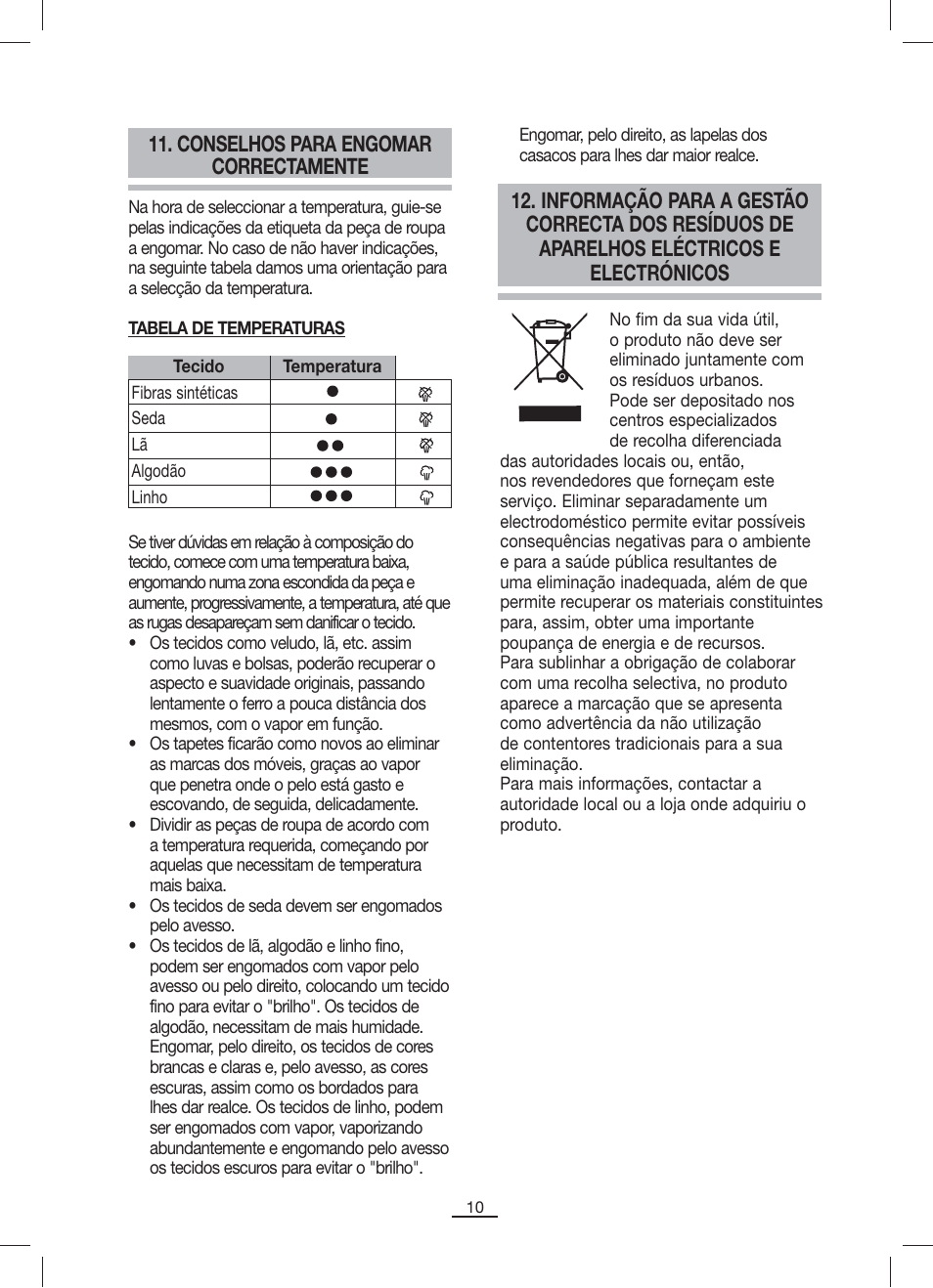 Fagor PL-2205 User Manual | Page 11 / 68