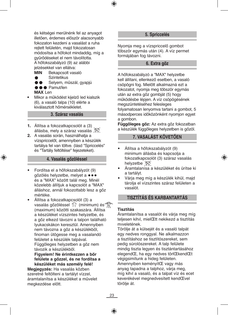 Fagor PL-140 User Manual | Page 24 / 42