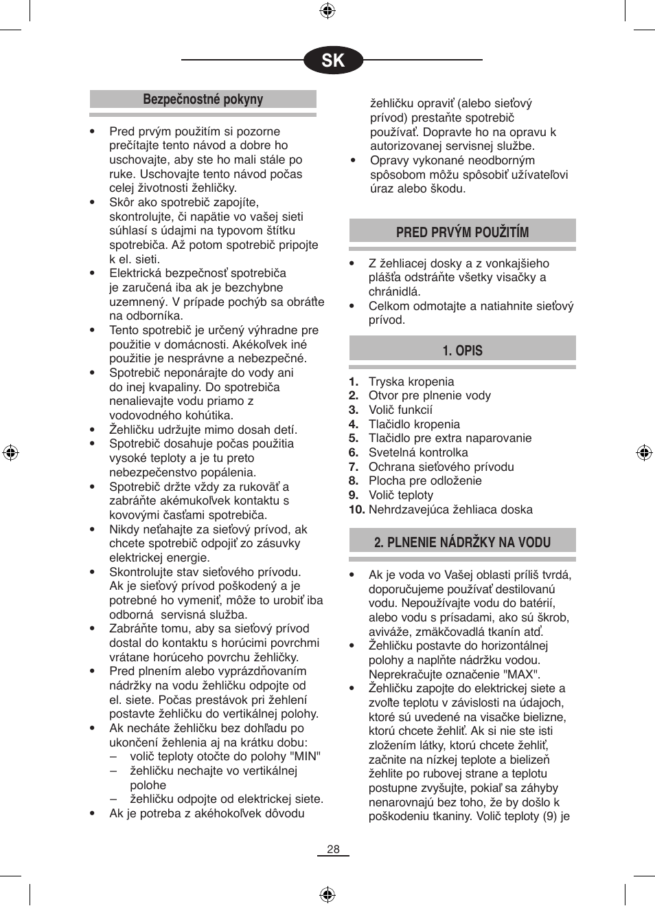 Fagor PL-140 User Manual | Page 29 / 42