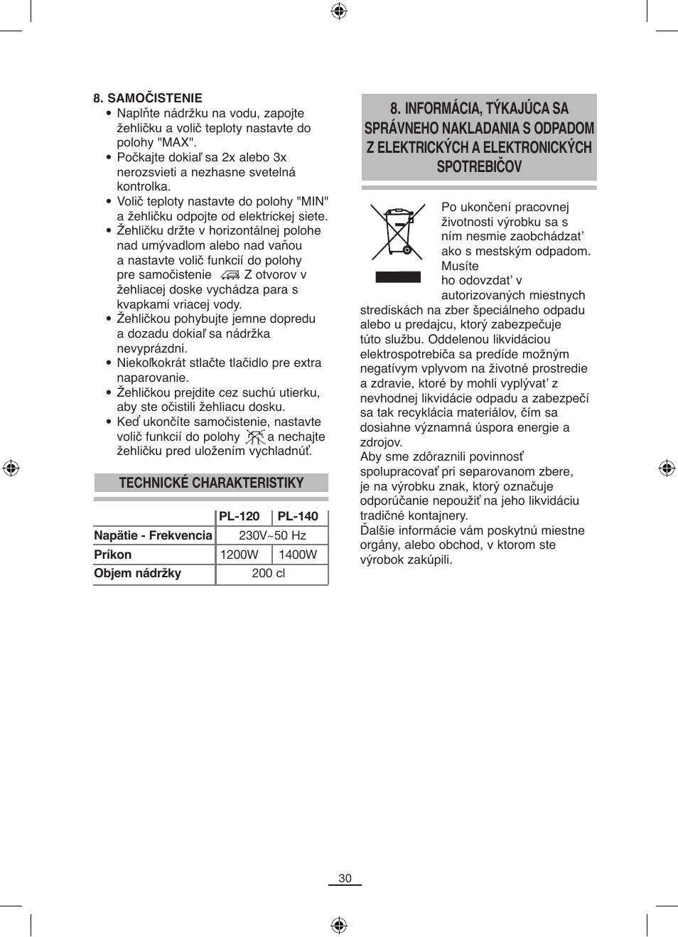 Fagor PL-140 User Manual | Page 31 / 42