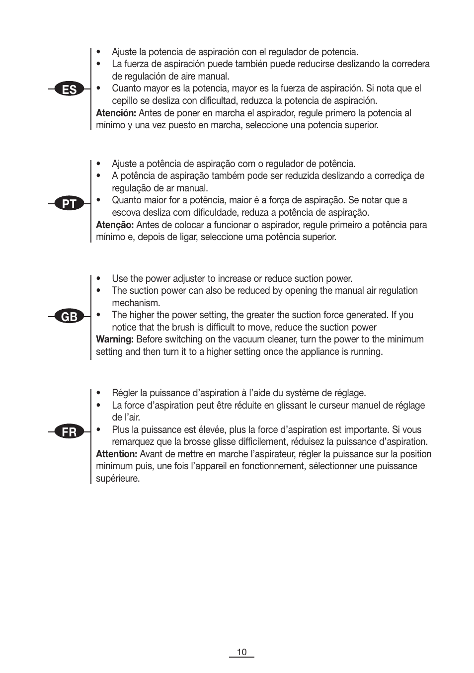 Fagor VCE-181CP User Manual | Page 11 / 54