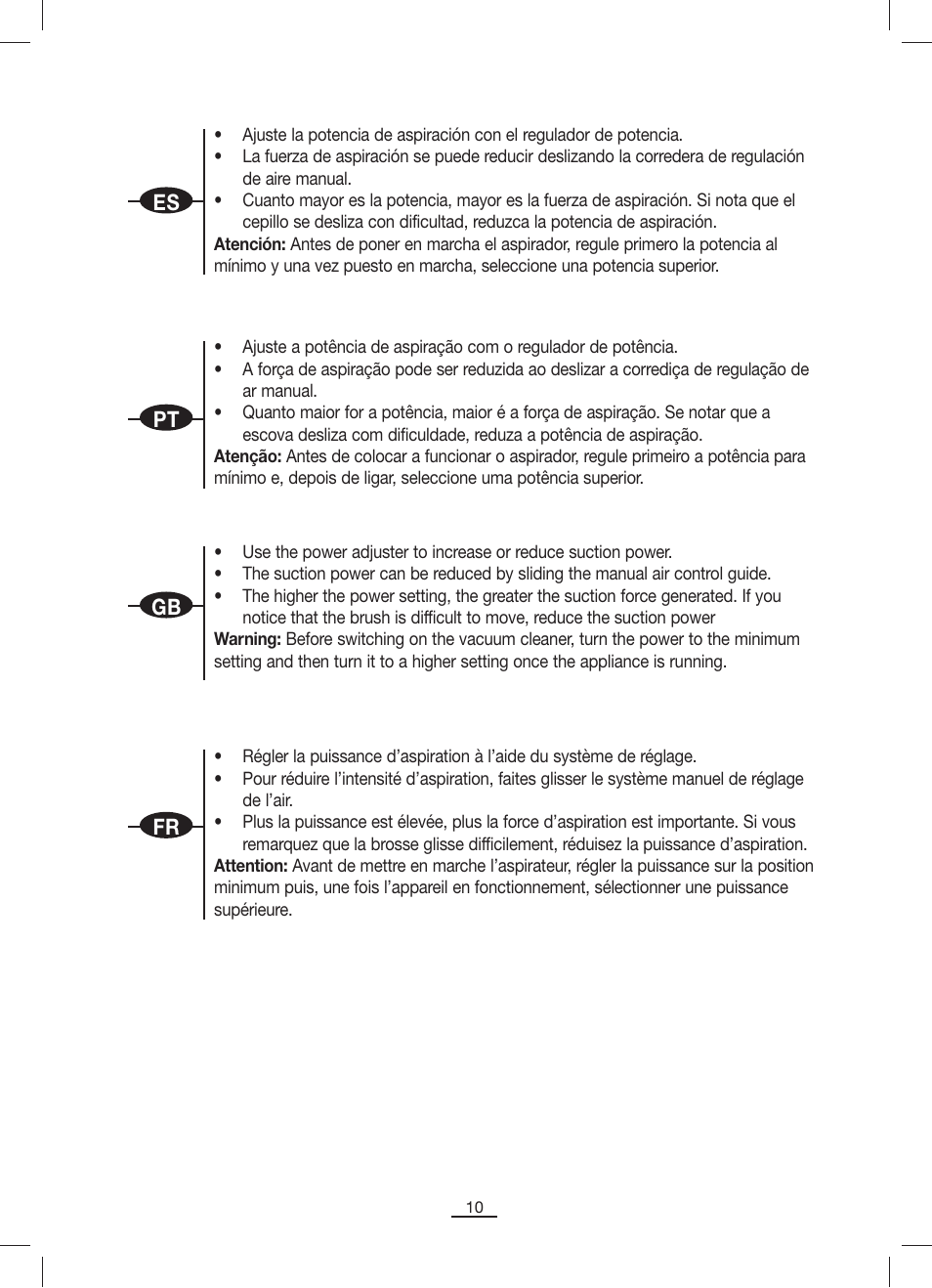 Fagor VCE-1820CP User Manual | Page 11 / 47