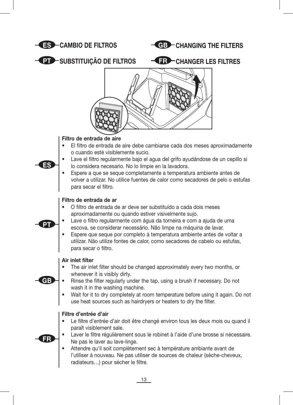 Fagor VCE-1820CP User Manual | Page 14 / 47