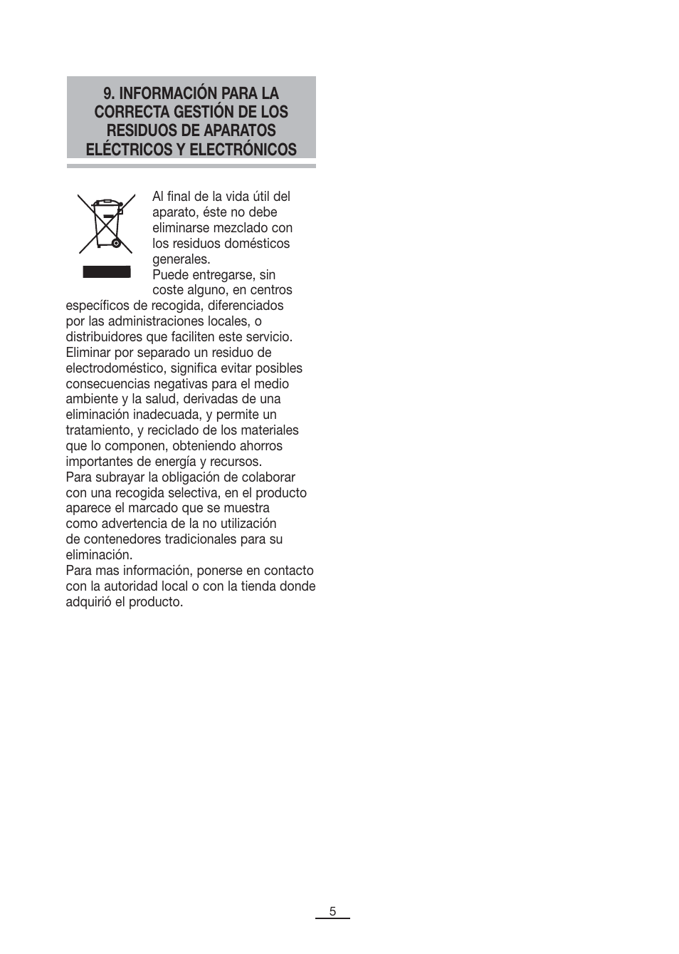 Fagor VCE-180C User Manual | Page 6 / 67