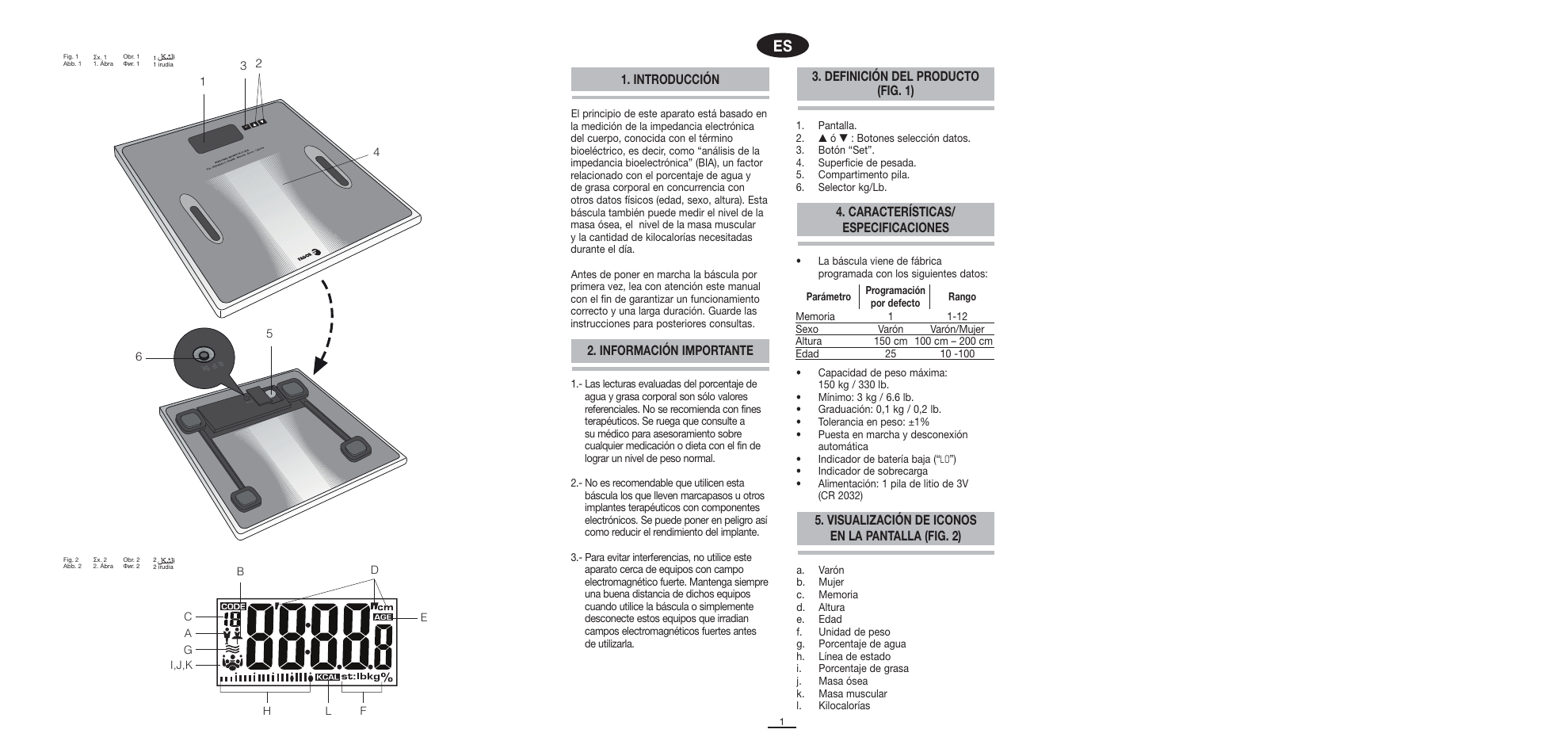 Fagor BB-350BF User Manual | Page 2 / 76