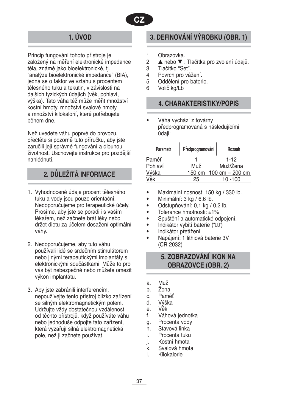 Fagor BB-350BF User Manual | Page 38 / 76