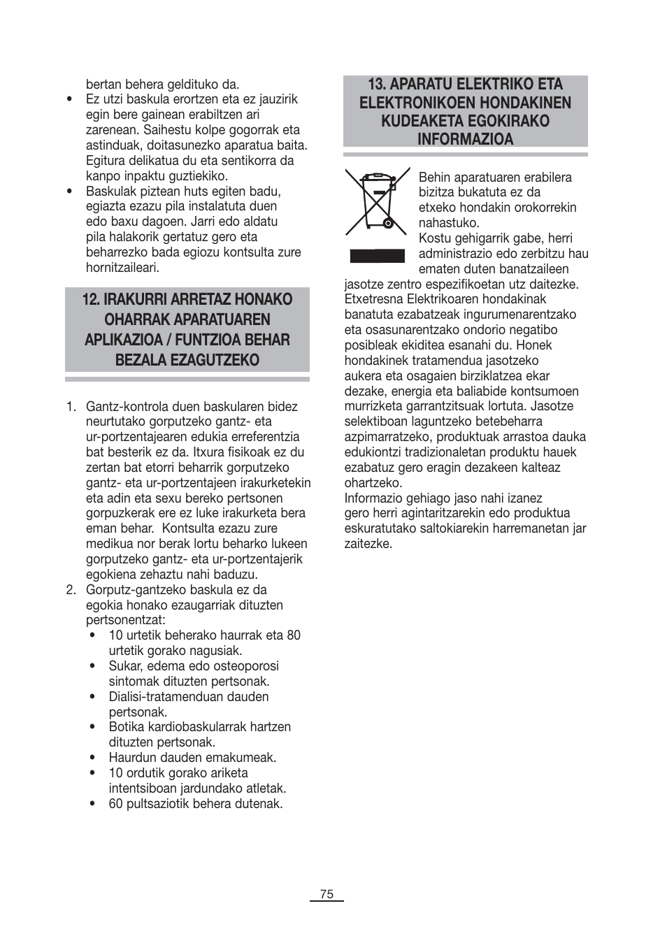 Fagor BB-350BF User Manual | Page 76 / 76