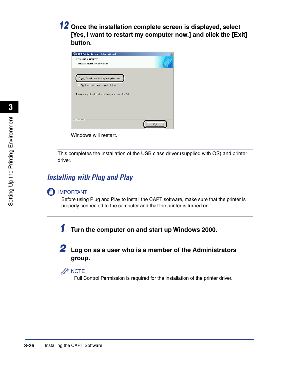 Installing with plug and play -26 | Axis Communications LBP 5200 User Manual | Page 111 / 389