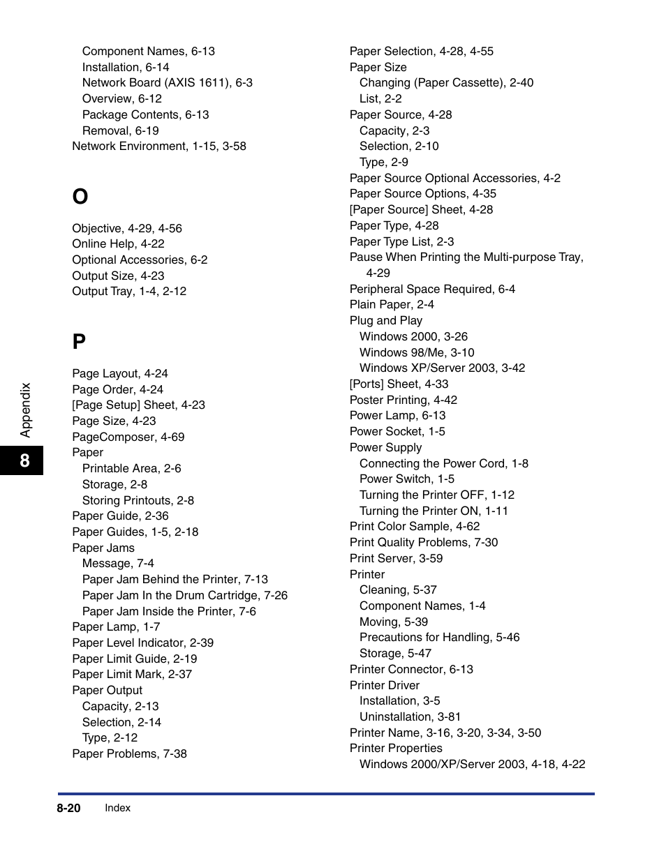 Axis Communications LBP 5200 User Manual | Page 385 / 389