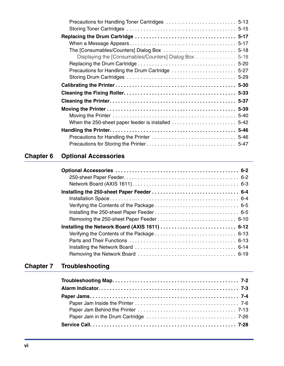 Axis Communications LBP 5200 User Manual | Page 9 / 389